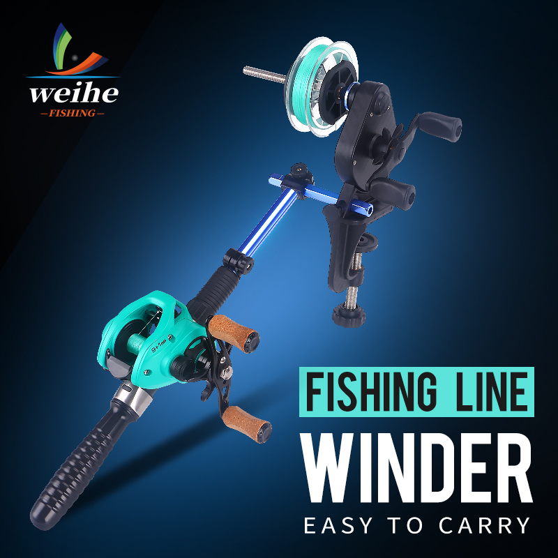 Fishing Line Spool - WEIHE 1 шт. Двухкатушечный намотчик лески