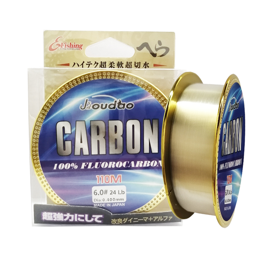 Fluorocarbon Line - Высококачественная однонитевая рыболовная леска 110 м,
