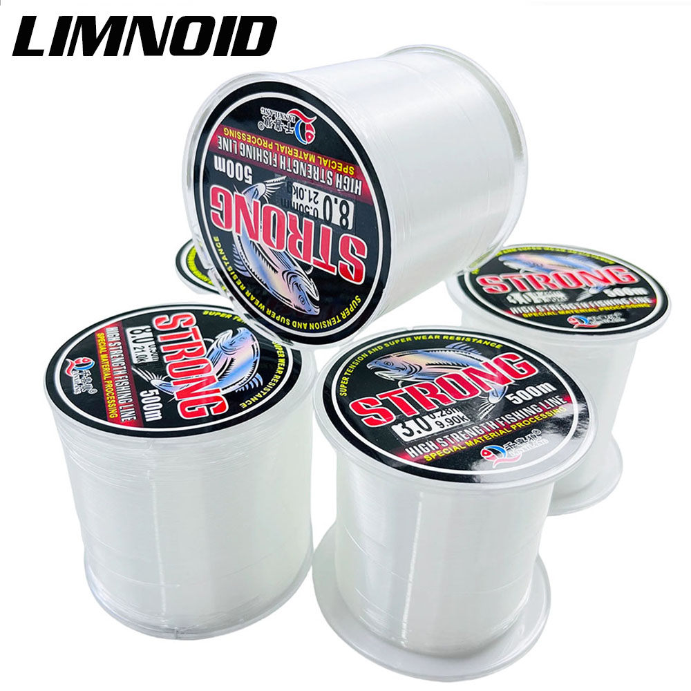 Fluorocarbon Line - Нейлоновая рыболовная леска Limnoid 500 м