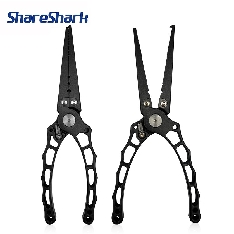 Fishing Line Cutter - Многофункциональные рыболовные плоскогубцы ShareShark из нержавеющей