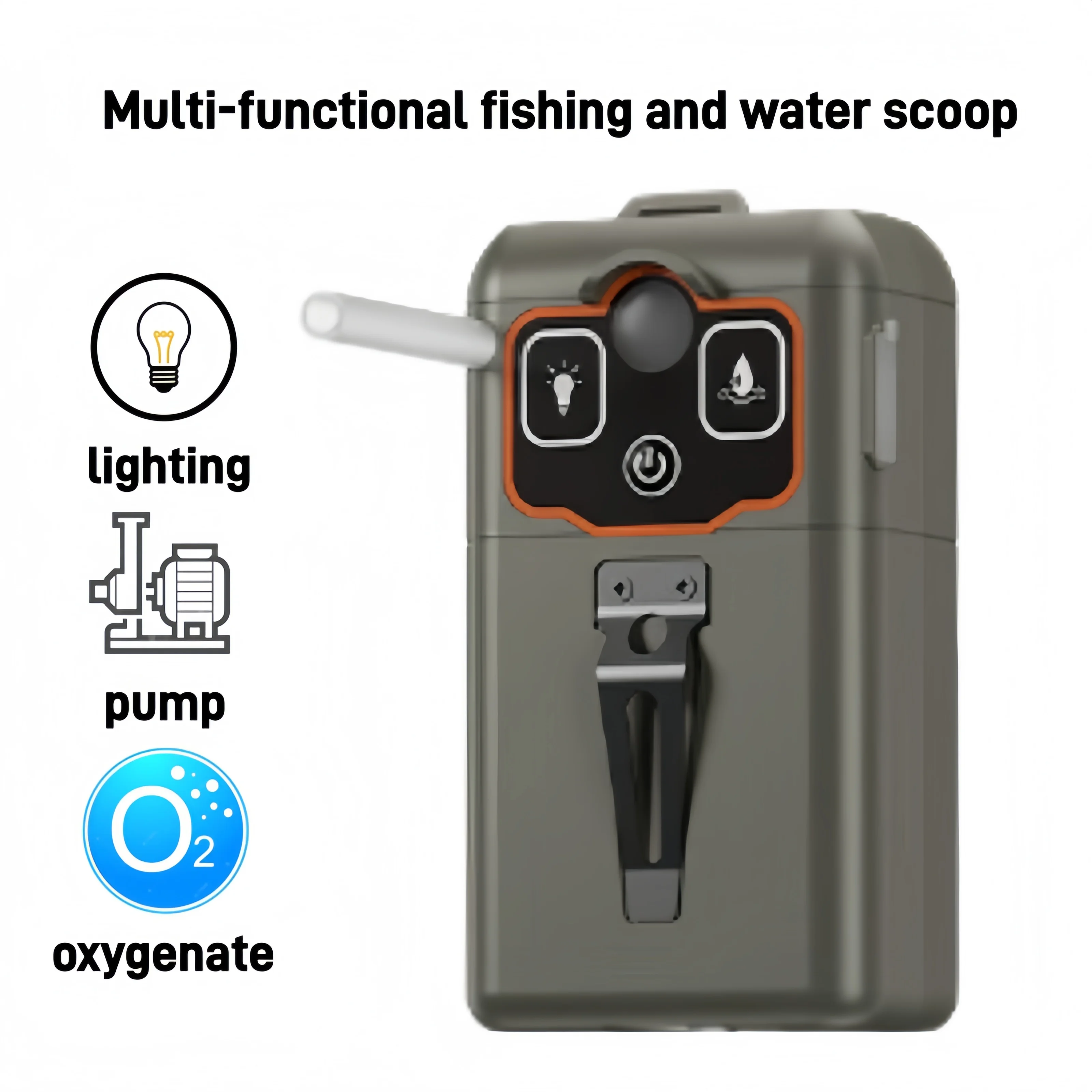Fishing Line Dispenser - Портативный электрический насос для перекачки воды,