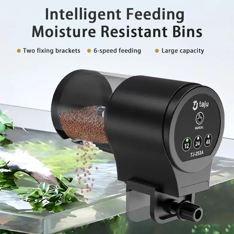 Fishing Line Dispenser - Автоматическая кормушка для аквариума, дозатор еды