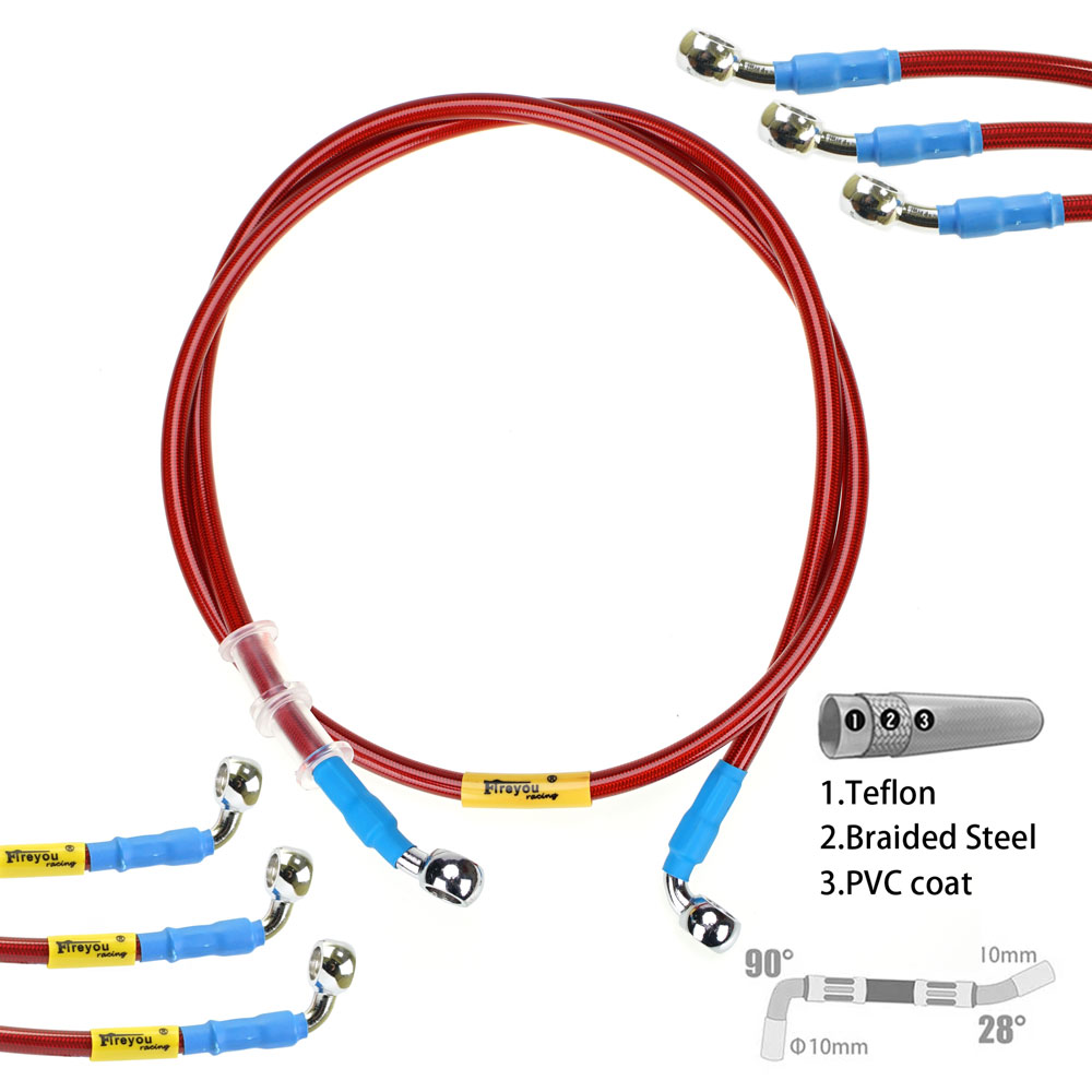 Braided Line - 400-2400 мм тормозной шланг гидравлический кабель