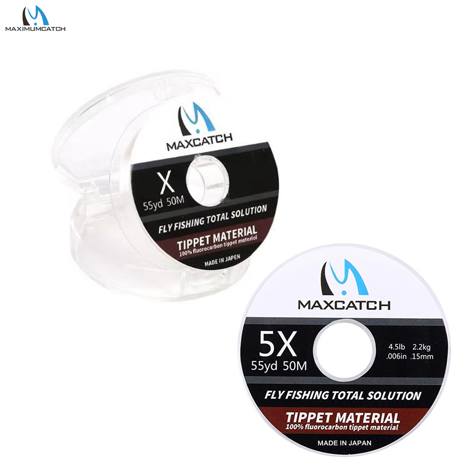 Fluorocarbon Line - MAXCATCH 1/2 шт. Флюорокарбоновый поводок 50