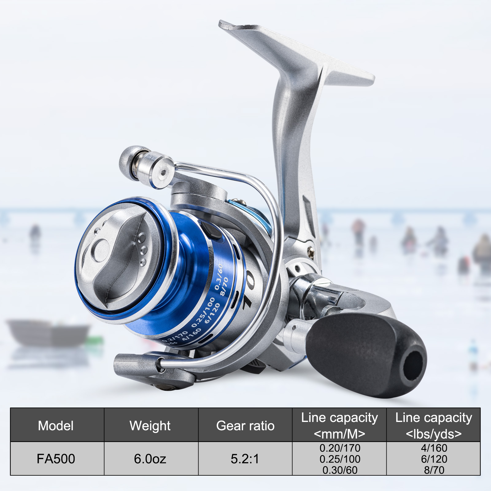 Новые катушки Goture для зимне – обзор и цена Ice Fishing Line