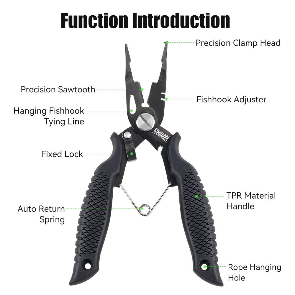 Рыболовные плоскогубцы Kingdom – обзор и цена Fishing Line Cutter