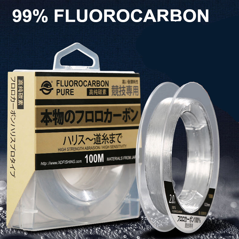 99% фторуглеродная рыболовная  – обзор и цена Fluorocarbon Line