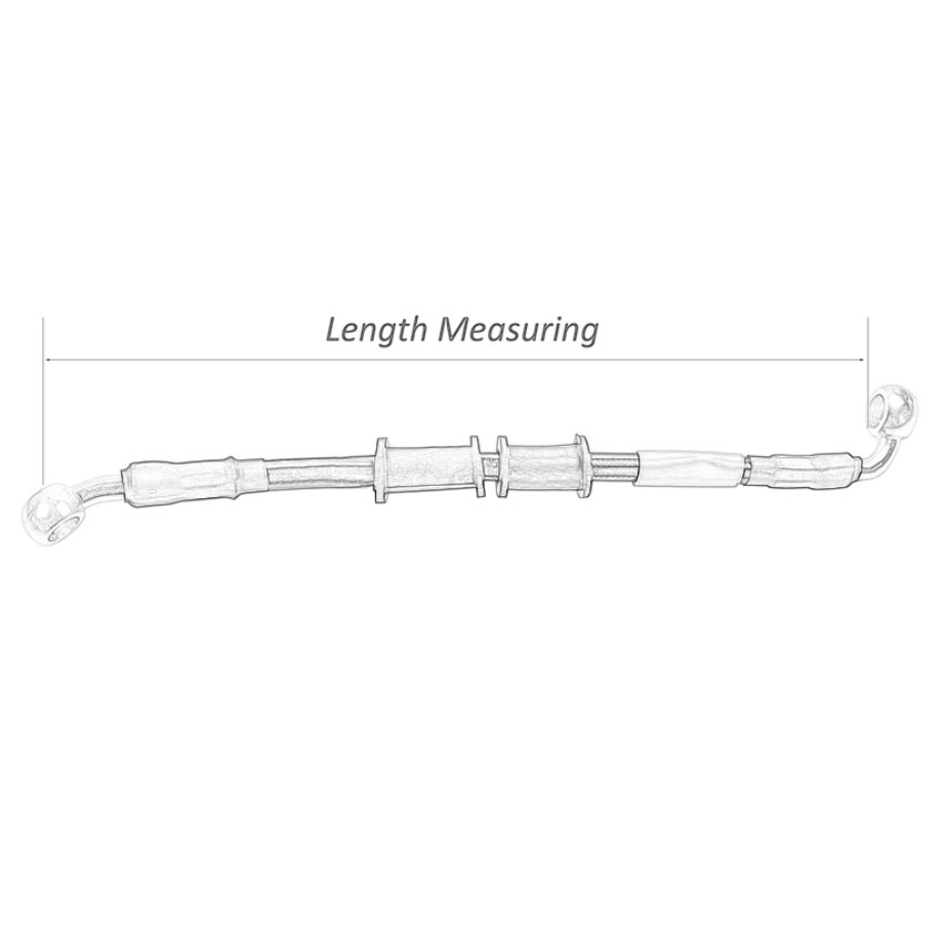 400-2400 мм тормозной шланг ги – обзор и цена Braided Line